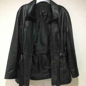 JLC New York Outerwear Black Collard Jacket